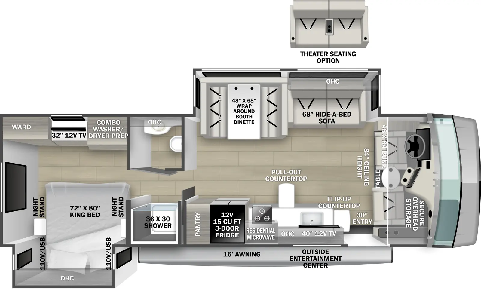 Fr3 30DS Floorplan